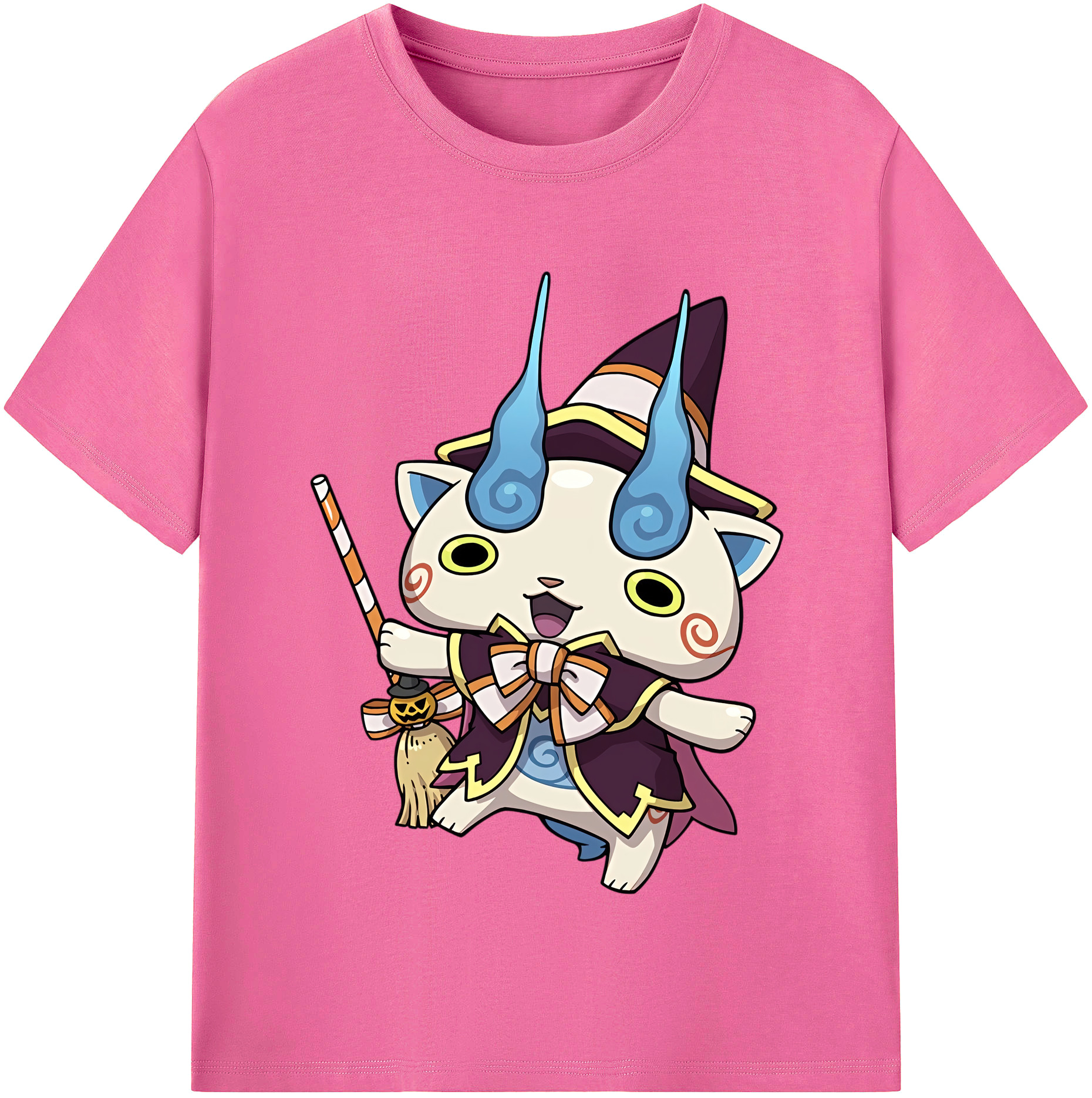 （画像用） 妖怪ウォッチ Yo-kai Watch レディースカジュアルプリントTシャツ（綿100％）
